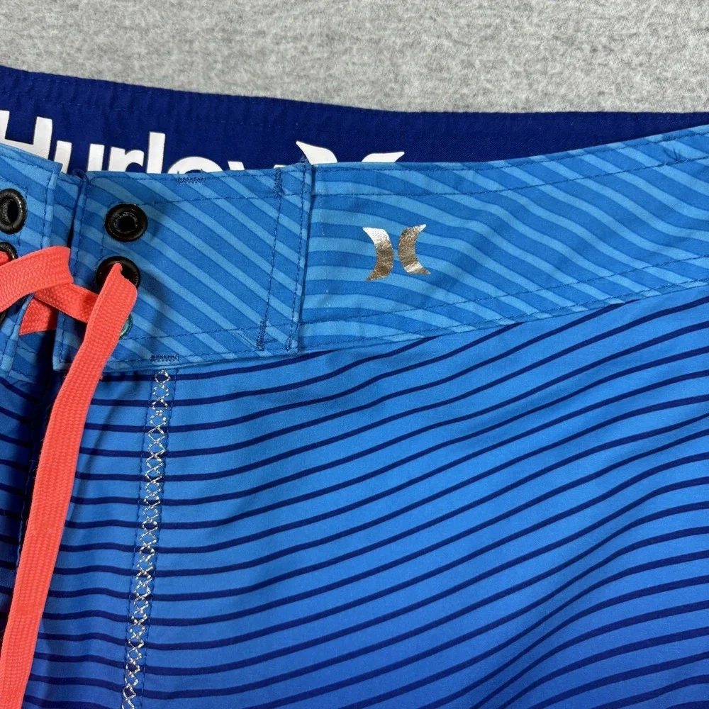 Hurley Phantom USA Olympic Team Board Shorts Mens Size 31 Swim Trunks Blue Rio